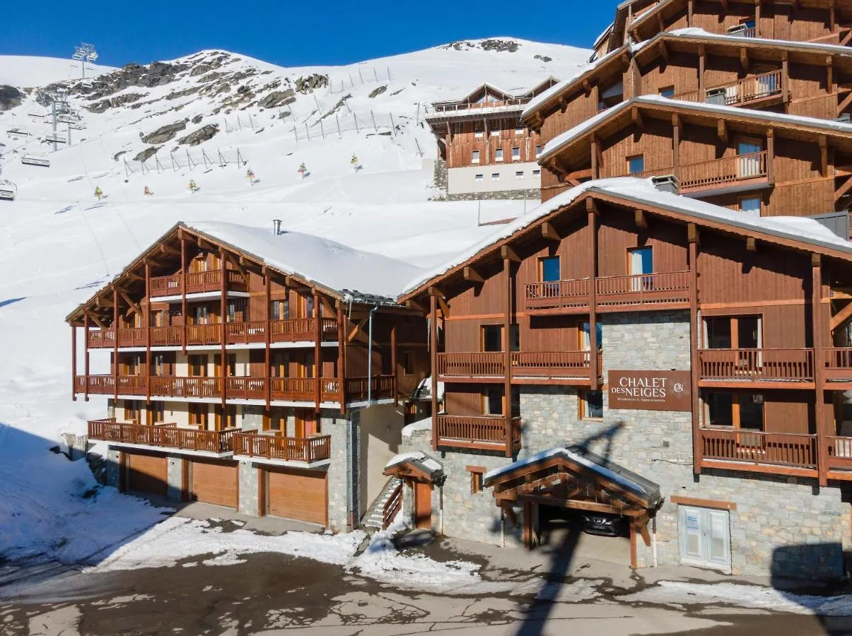 Chalet Des Neiges Plein Sud Apart otel Val Thorens